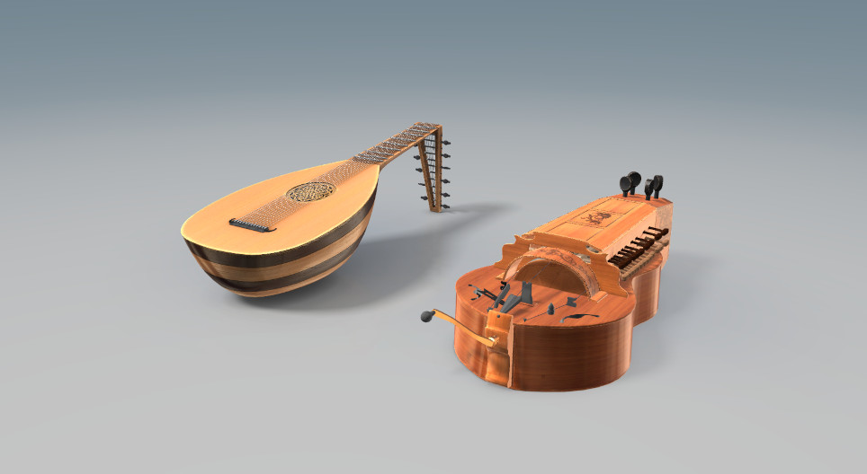 Λαούτο και οργάνιστρο