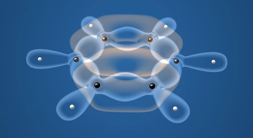 Ομοιοπολικοί δεσμοί σε μόρια βενζολίου