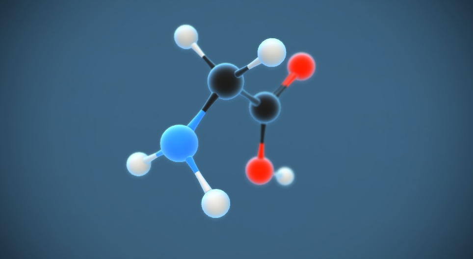 Γλυκίνη (αμιναιθανικό οξύ) (C₂H₅NO₂)