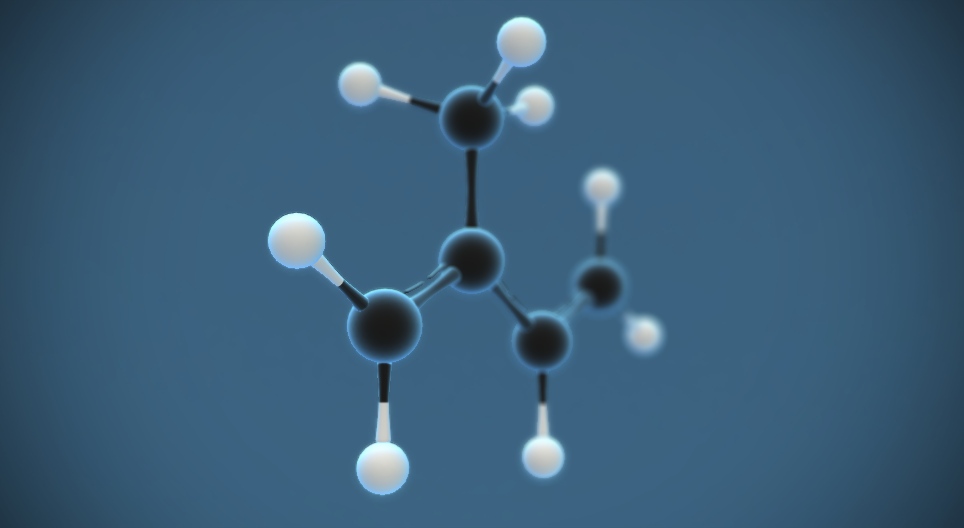 Ισοπρένιο (2-μεθυλο-1,3-βουταδιένιο) (C₅H₈)