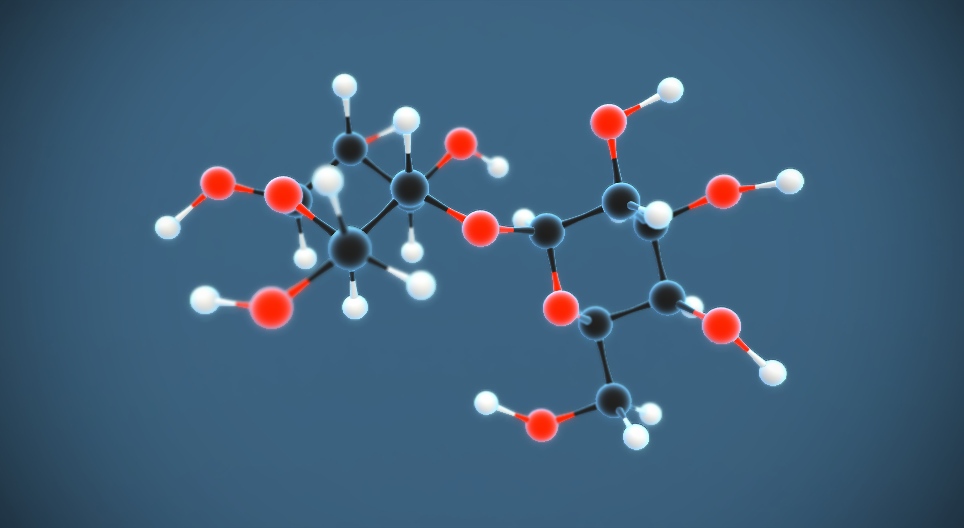 Λακτόζη (C₁₂H₂₂O₁₁)