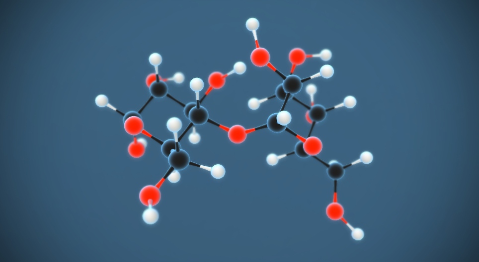 Μαλτόζη (C₁₂H₂₂O₁₁)