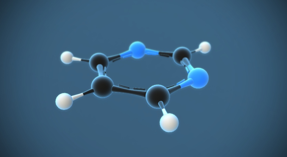 Πυριμιδίνη (C₄H₄N₂)