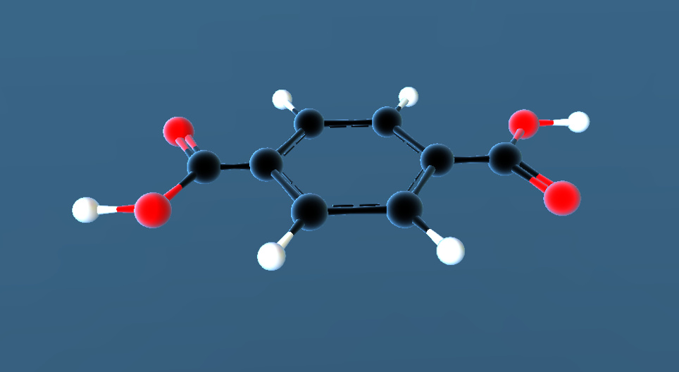Τερεφθαλικό οξύ (C₆H₄(COOH)₂)