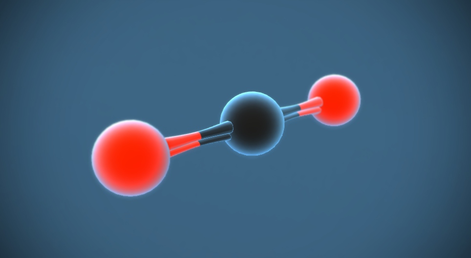 Διοξείδιο του άνθρακα (CO₂) (μέσο επίπεδο)