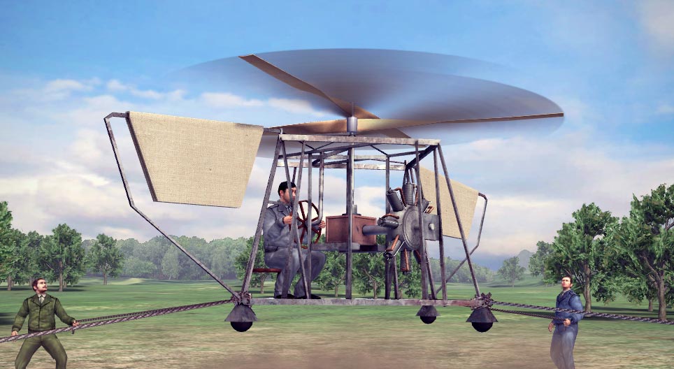 Πειραματικό ελικόπτερο (Όσκαρ Άσμποθ, 1928)