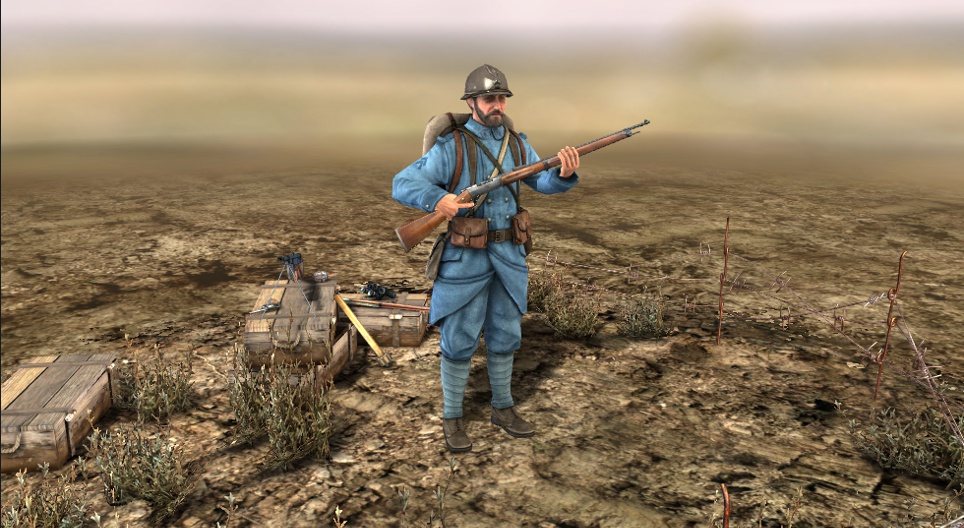 Γάλλος στρατιώτης (Α' Παγκόσμιος Πόλεμος)