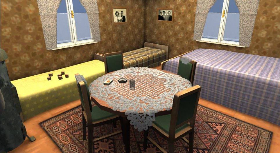 Τυπικό διαμέρισμα στην Κεντρική Ευρώπη τη δεκαετία του 1950