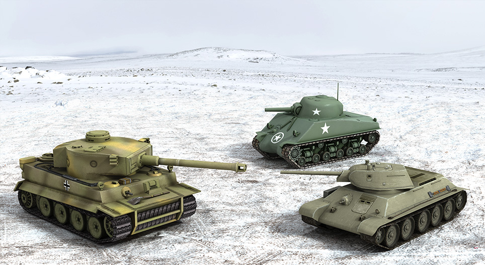 Άρματα μάχης (τανκς) (Β' Παγκόσμιος Πόλεμος)