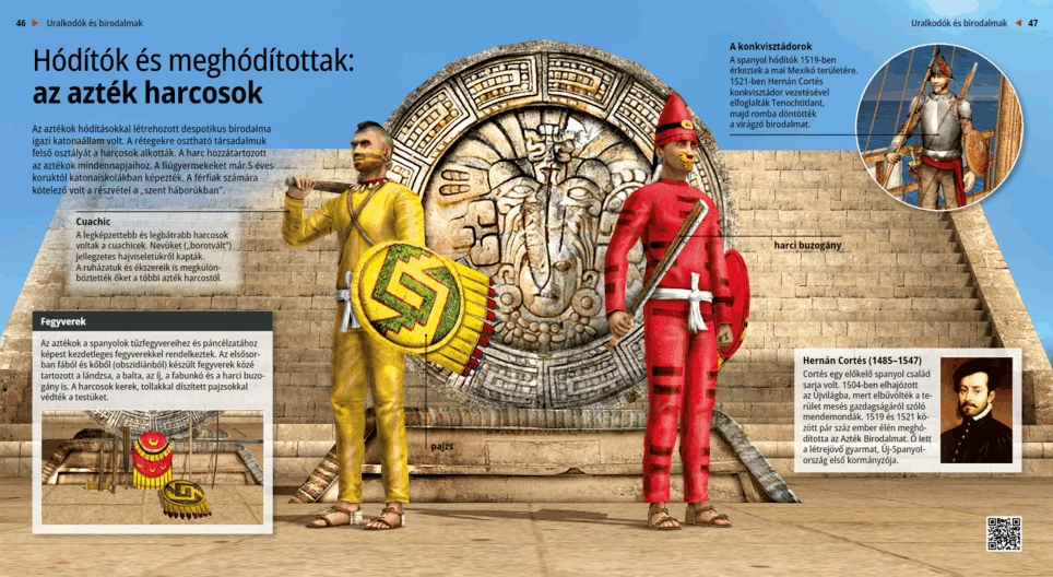 De conquistadores a conquistados: los guerreros aztecas