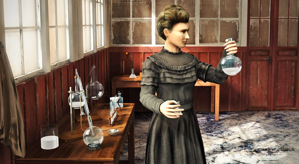 El laboratorio de Marie Curie