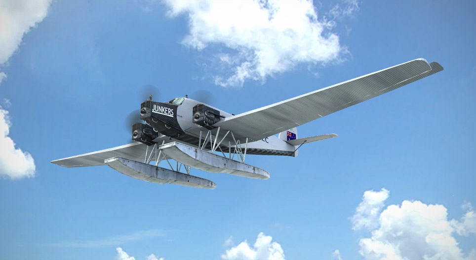 Junkers G 24 hidroavión