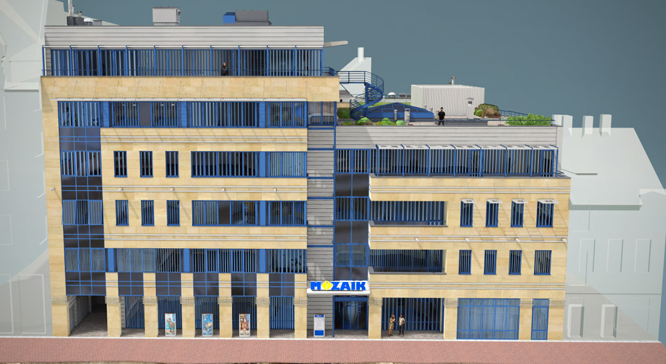 Edificio de oficinas moderno