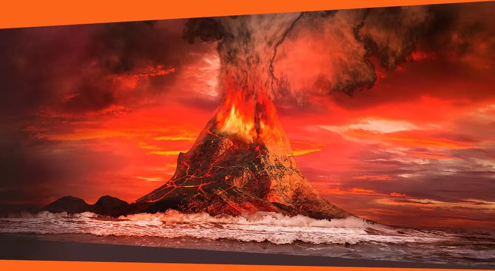 Montagnes de feu