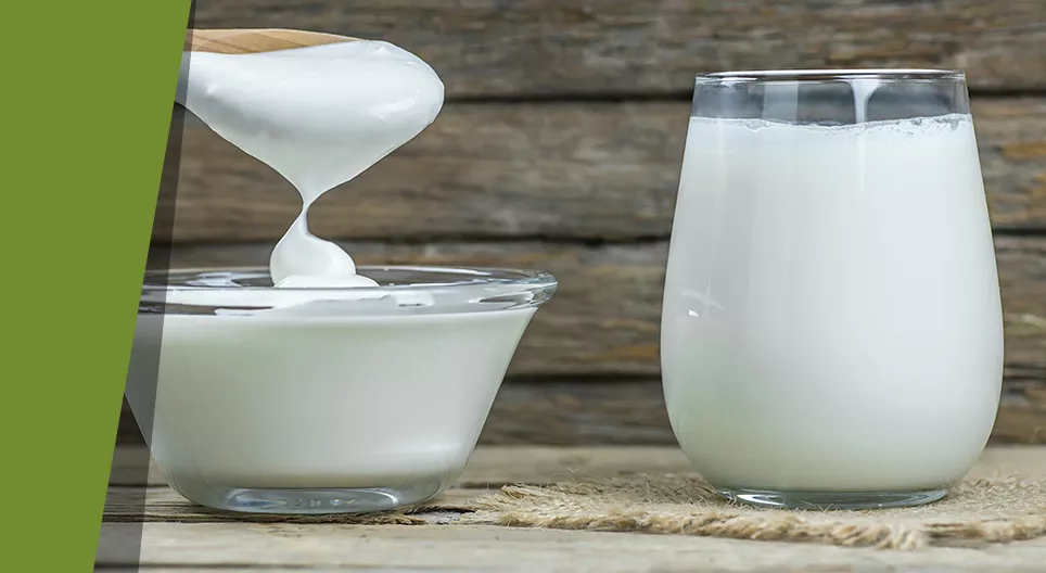 Semi-solid milk