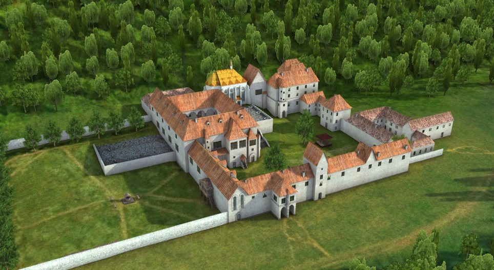 Srednjovjekovna kraljevska palača Višegrad (Mađarska, 15. stoljeće)