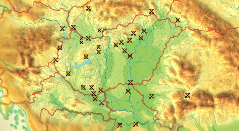 Povijesna topografija (bitke - mađarska povijest)