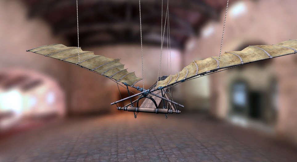 レオナルド・ダ・ヴィンチの発明品 - オーニソプター (1488年-1489年)
