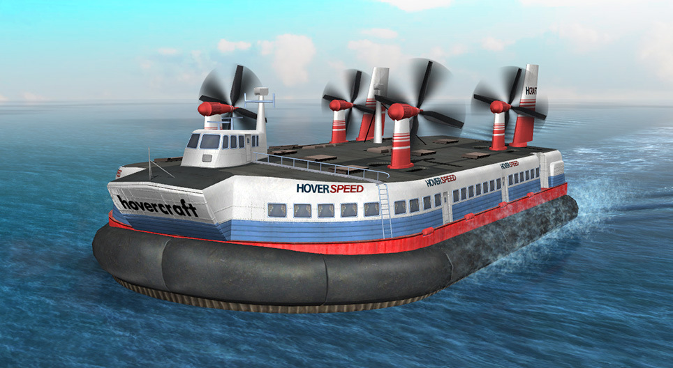 Ауа көпшікті кеме, Мark III SR N4