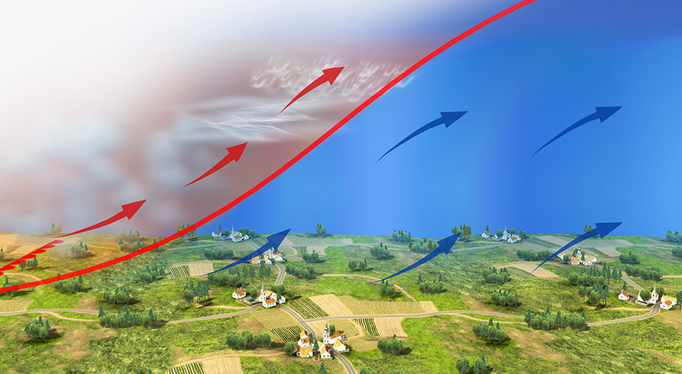 Šiltasis ir šaltasis atmosferos frontai