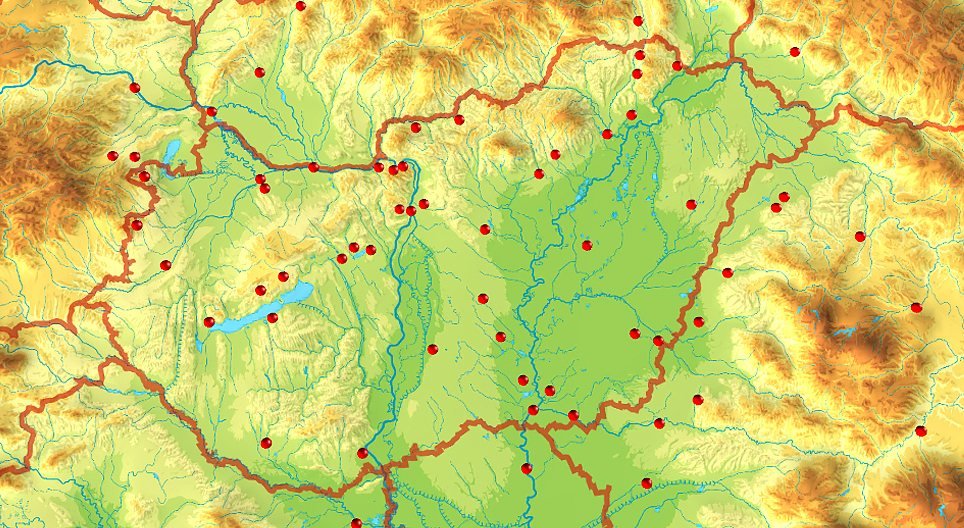 Istorinė topografija (žymios asmenybės, Vengrijos istorija)