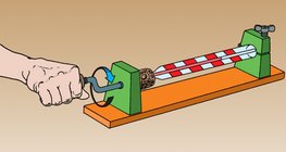 Turning the cork plug results in temperature increase