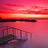 Sunset at Lake Balaton (Hungary)