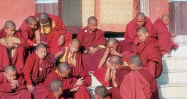 Tibetan Buddhist monks
