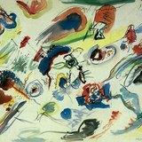 Wassily Kandinsky: First Abstract Watercolour (1910, Expressionism)