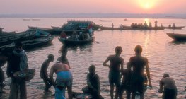 The Ganges is the sacred river of the Hindus