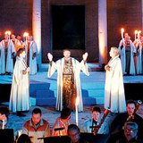 A scene from Mozart's famous opera, The Magic Flute