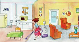 Electric network of a flat