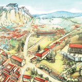 Acropolis of Athens with the Agora