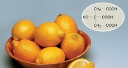 Το κιτρικό οξύ βρέθηκε κατ' αρχήν στο λεμόνι