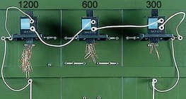 The strength of the magnetic field is related to the number of turns of wire