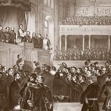 Az első népképviseleti országgyűlés megnyitása