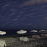 Star trails over Rhodes