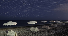 Star trails over Rhodes