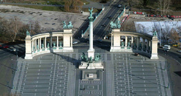 Heroes' Square, Budapest, Hungary
