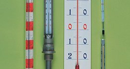 Various types of thermometers
