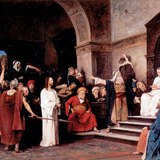 Mihály Munkácsy: Christ before Pilate (1881)