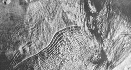 Satellite image of waves