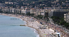 Beach in Nice