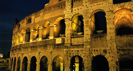 The Colosseum at night, Rome