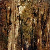 László Paál: Path through the Forest of Fontainebleau (1876)
