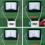 The changes of the magnetic field in a coil.