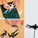 Making shadow puppets