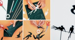 Making shadow puppets