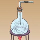 Demonstrating the thermal expansion of gases