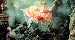 Jean-Honoré Fragonard: The Swing (1767, Rococo)